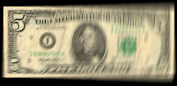 five dollars