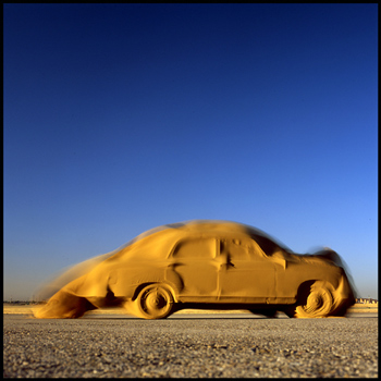 Car yellow cover
